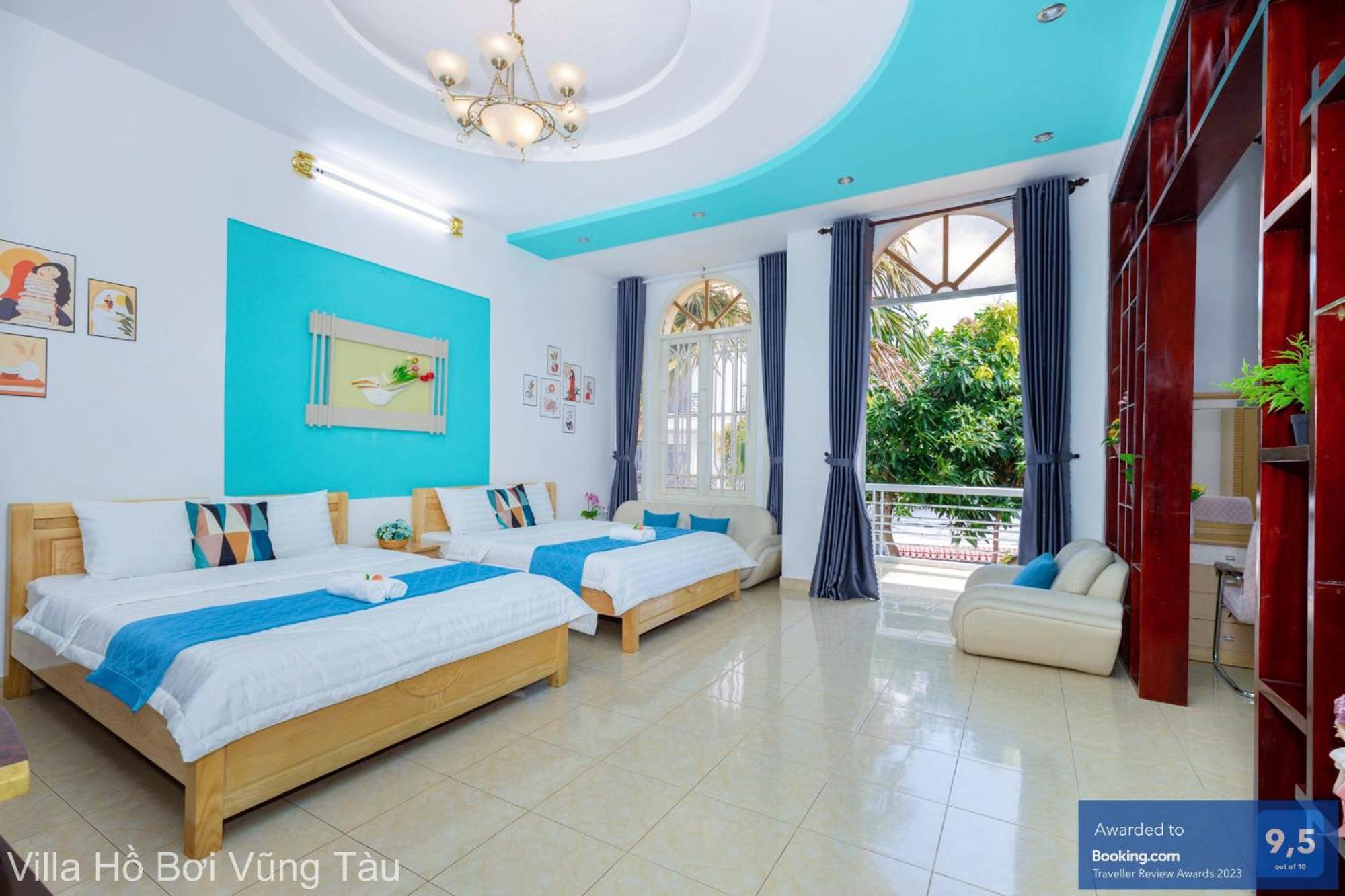 Villa San Vuon Gan Bien Bai Sau - Free Bida - Dan Karaoke Vũng Tàu Exteriér fotografie