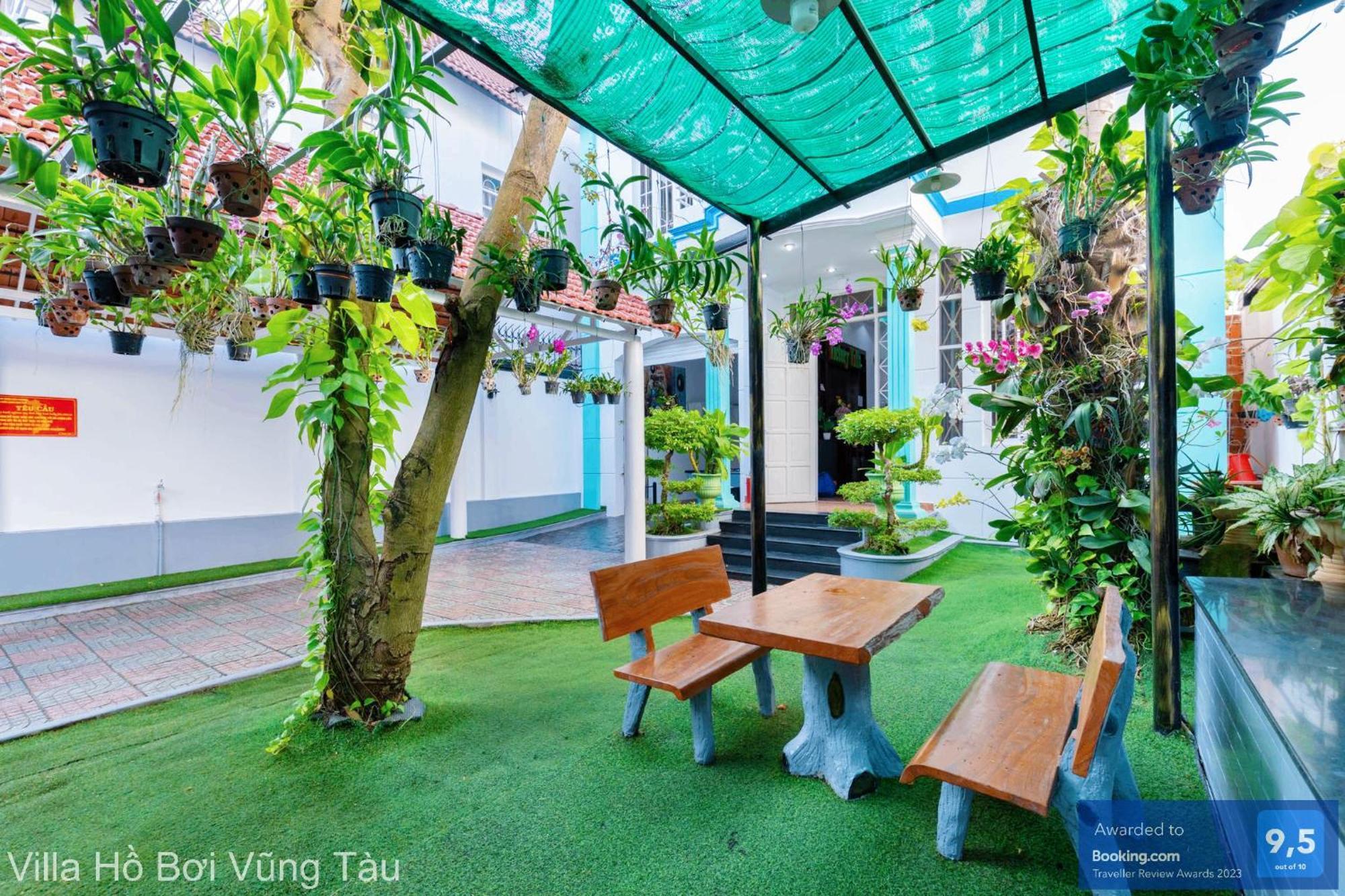 Villa San Vuon Gan Bien Bai Sau - Free Bida - Dan Karaoke Vũng Tàu Exteriér fotografie