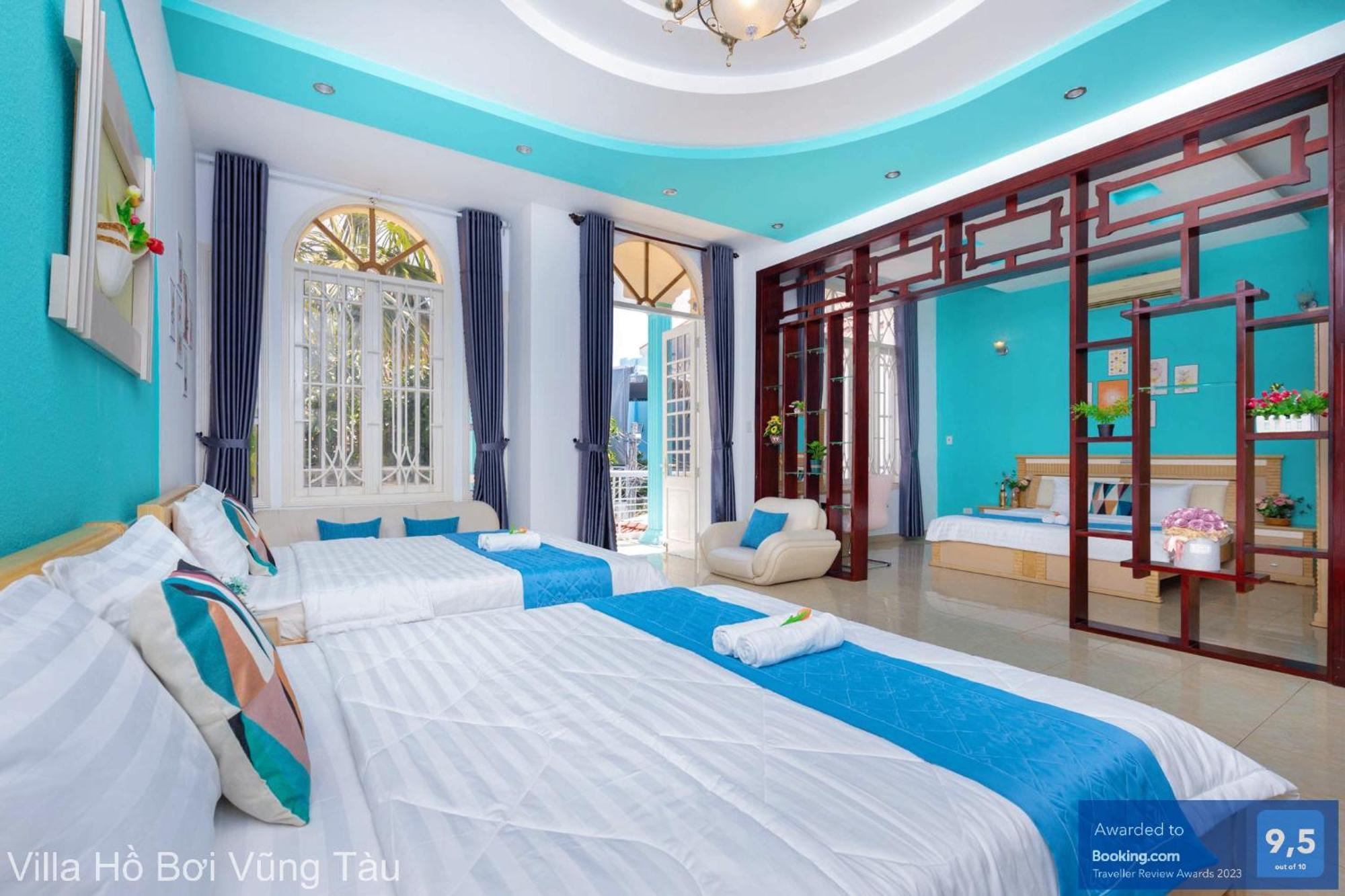 Villa San Vuon Gan Bien Bai Sau - Free Bida - Dan Karaoke Vũng Tàu Exteriér fotografie