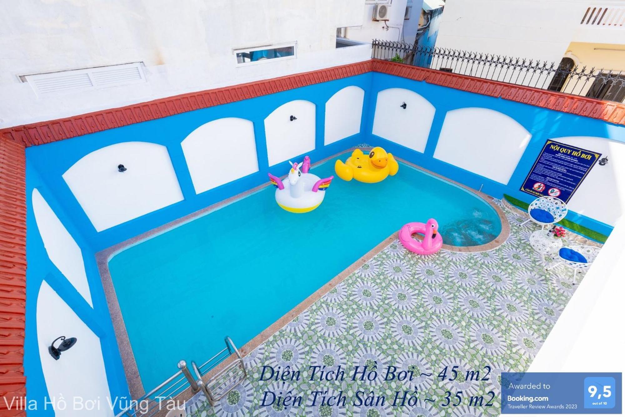 Villa San Vuon Gan Bien Bai Sau - Free Bida - Dan Karaoke Vũng Tàu Exteriér fotografie